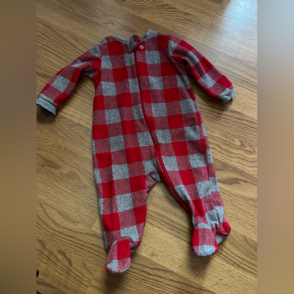Boys Flannel Sleeper Footsie size 3-6 month
